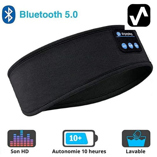 Casque Bandeau Ecouteur Bluetooth Sans Fil