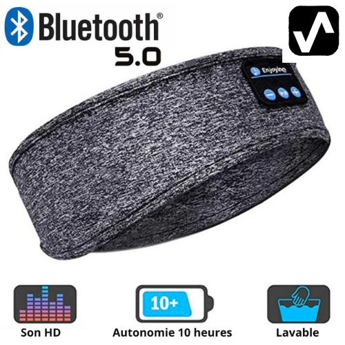 Casque Bandeau Ecouteur Bluetooth Sans Fil