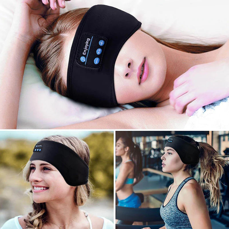 Casque Bandeau Ecouteur Bluetooth Sans Fil